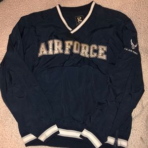 Airforce windbreaker crewneck